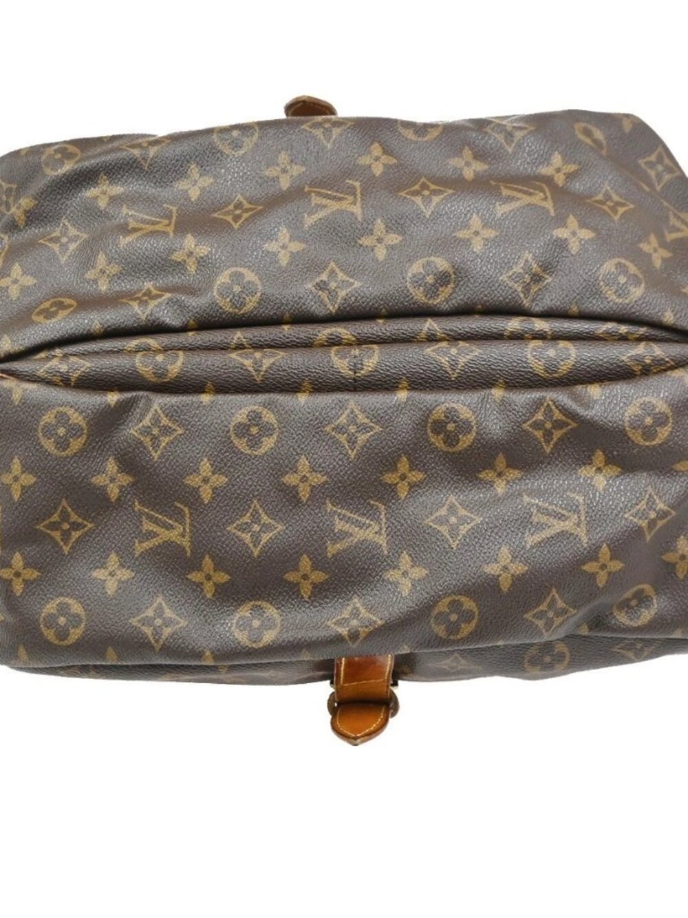 LOUIS VUITTON Saumur 35 Shoulder Bag Monogram Leather BN France M42254 88CA793 - Picture 6 of 16